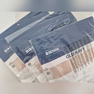 Old Navy Women's Bikini 3-Pack - Beige